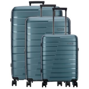 Σετ  3 βαλίτσες Air Base Ice blue  by Travelite-75342-25 FRONT POCKET