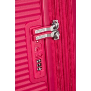 ΒΑΛΙΤΣΑ ΜΕΣΑΙΑ ΣΚΛΗΡΗ AMERICAN TOURISTER SOUNDBOX EXP -88473 ΡΟΖ