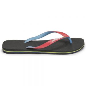 HAVAIANAS BRASIL MIX BLACK/RED RUBY 4123206-9710