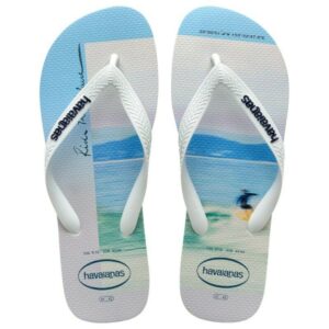 HAVAIANAS HYPE WHITE/NAVY BLUE 4127920-0175