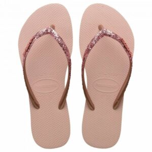 HAVAIANAS SLIM GLITTER BALLET ROSE 4146975-3606*