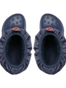 ΑΔΙΑΒΡΟΧΟ ΜΠΟΤΑΚΙ CROCS NEO PUFF BOOTS KIDS NAVY 207684-410 NAVY BLUE