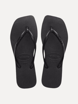 HAVAIANAS SLIM SQUARE BLACK 4148301-0090*