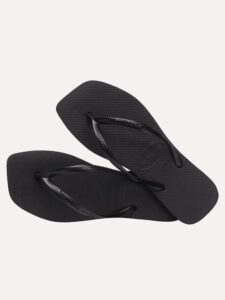 HAVAIANAS SLIM SQUARE BLACK 4148301-0090*