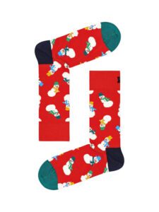 ΚΑΛΤΣEΣ HAPPY SOCKS -Snowman – ΣΥΣΚΕΥΑΣΙΑ ΔΩΡΟΥ- 3 ΖΕΥΓΗ – 36-40