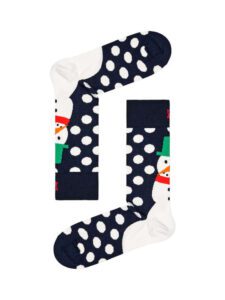 ΚΑΛΤΣEΣ HAPPY SOCKS -Snowman – ΣΥΣΚΕΥΑΣΙΑ ΔΩΡΟΥ- 3 ΖΕΥΓΗ – 36-40