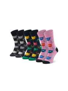 ΚΑΛΤΣΕΣ HAPPY SOCKS ΣΥΣΚΕΥΑΣΙΑ ΔΩΡΟΥ – 3 ΖΕΥΓΗ XMJA08-150- 36-40