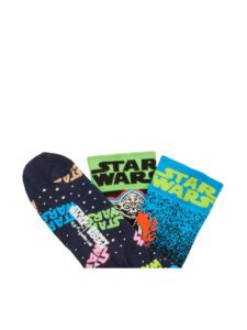 ΚΑΛΤΣΕΣ HAPPY SOCKS -ΣΥΣΚΕΥΑΣΙΑ ΔΩΡΟΥ -STAR WARS- 3 ΖΕΥΓΗ – 41-46