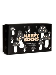 ΚΑΛΤΣΕΣ HAPPY SOCKS  MONOCHROME MAGIC SOCKS. ΣΥΣΚΕΥΑΣΙΑ ΔΩΡΟΥ-3 ΖΕΥΓΗ- 36-40