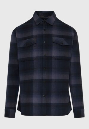 Relaxed fit flannel καρό πουκάμισο