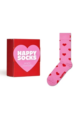 ΚΑΛΤΣEΣ HAPPY SOCKS –  ΣΥΣΚΕΥΑΣΙΑ ΔΩΡΟΥ – ΚΑΡΔΙΕΣ (36-40) P000674