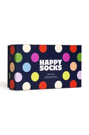 ΚΑΛΤΣΕΣ HAPPY SOCKS NAVY ΣΥΣΚΕΥΑΣΙΑ ΔΩΡΟΥ – 3 ΖΕΥΓΗ -(41-46)