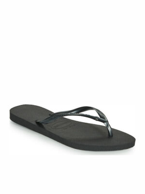 HAVAIANAS SLIM CRYSTAL SW II FC BLACK 4145651-0090 (ΜΑΥΡΟ)