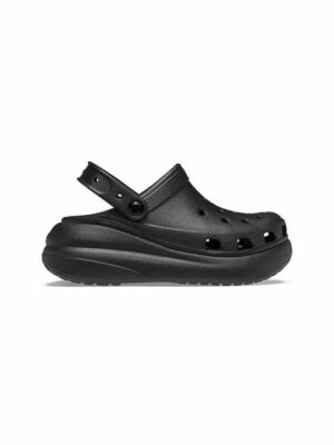 Crocs Classic Crush cloq 207521-001 ΜΑΥΡΟ