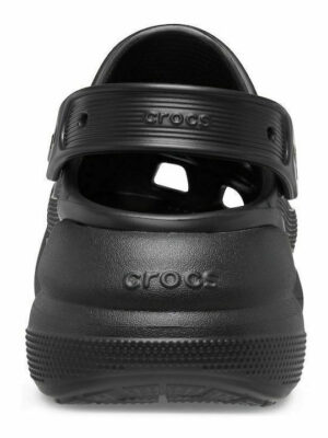 Crocs Classic Crush cloq 207521-001 ΜΑΥΡΟ