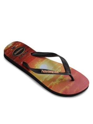 HAVAIANAS HYPE  BLACK/PEACH 4127920-6196