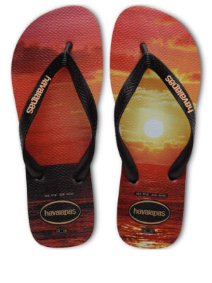 HAVAIANAS HYPE  BLACK/PEACH 4127920-6196