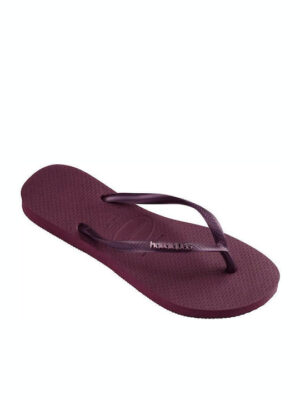 HAVAIANAS SLIM LOGO METALLIC TERRA ROXA 4119875-5143 (ΜΩΒ)