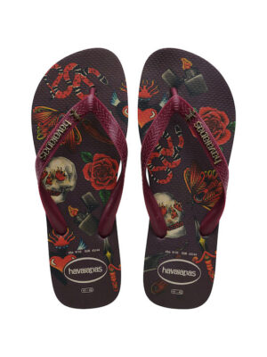 HAVAIANAS TOP TRIBO FC 4144505-5143 ( ΜΠΟΡΝΤΩ)*