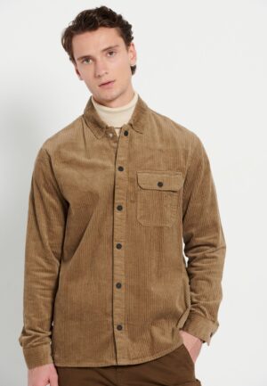 Oversized fit κοτλέ overshirt πουκάμισο