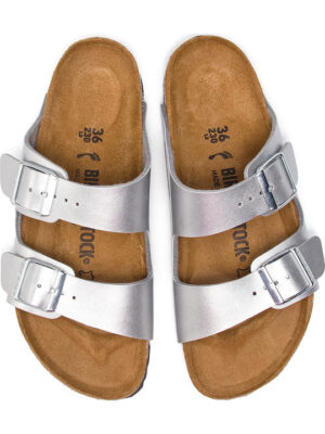 BIRKENSTOCK SYNTHETICS ARIZONA BF ΑΝΑΤΟΜΙΚΑ ΣΑΝΔΑΛΙΑ NARROW FIT 1012283-SILVER