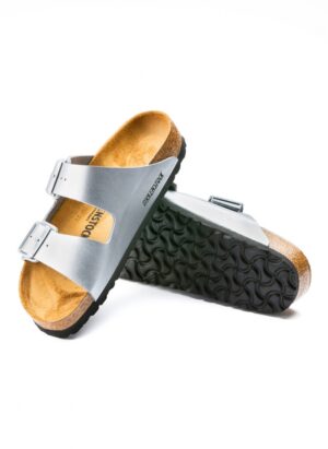 BIRKENSTOCK SYNTHETICS ARIZONA BF ΑΝΑΤΟΜΙΚΑ ΣΑΝΔΑΛΙΑ NARROW FIT 1012283-SILVER