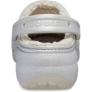 CROCS CLASSIC PLATFORM GLITTER CLOQ W 210413-040 ΑΣΗΜΙ