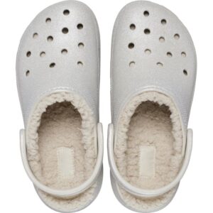 CROCS CLASSIC PLATFORM GLITTER CLOQ W 210413-040 ΑΣΗΜΙ