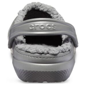 CROCS CLASSIC LINED CLOQ 203591-0EX SLATE GREY ΜΕ ΕΠΕΝΔΥΣΗ