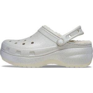 CROCS CLASSIC PLATFORM GLITTER CLOQ W 210413-040 ΑΣΗΜΙ