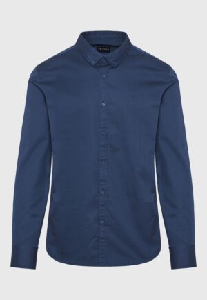 Ανδρικό garment dyed oxford πουκάμισο