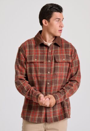 Overshirt flannel καρό πουκάμισο