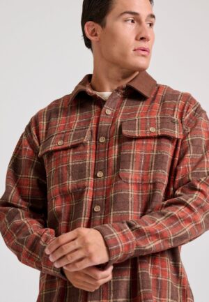 Overshirt flannel καρό πουκάμισο