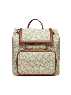 ΓΥΝΑΙΚΕΙΟ ΣΑΚΙΔΙΟ ΠΛΑΤΗΣ TOUS MOCHILA ICON MULTI BEIGE 395910183