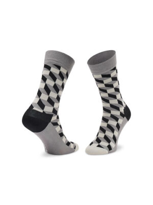 ΚΑΛΤΣΕΣ HAPPY SOCKS ΣΥΣΚΕΥΑΣΙΑ ΔΩΡΟΥ – 4 ΖΕΥΓΗ  -BLACK&WHITE XCBW09-9150 (41-46)