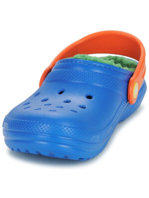 Crocs Classic Lined Clog K –  (207010-4LB) ΜΠΛΕ ΜΕ ΕΠΕΝΔΥΣΗ